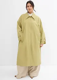 Trenchcoat med ermer med oppbrett, bonprix