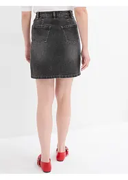 Jeansskjørt i omslagsmodell, bonprix