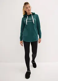Joggedress med lang sweatshirt og leggings (2-delt sett), bonprix