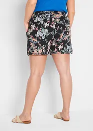 Jerseyshorts i elastisk bomullsmiks (2-pack), bonprix