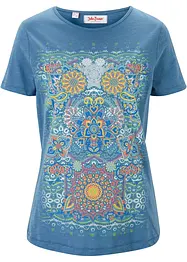 T-shirt med trykk, bonprix