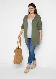 Lang, åpen cardigan, bonprix