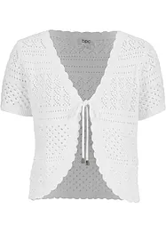 Kort, heklet bolero, bonprix