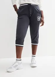 3/4-joggebukse i bomullsmiks, bonprix