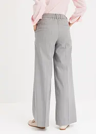 Vid bukse med nålestripe-mønster, bonprix