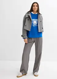 Sweatshirt i ren økologisk bomull, bonprix
