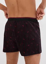 Boksershorts i trikotmateriale og vid modell (3-pack), bonprix