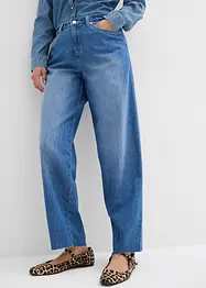 Baggy-jeans Mid Waist, komfortlinning, Super Soft, bonprix