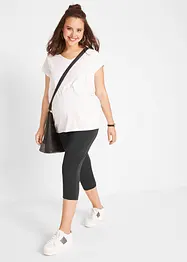 Mammaleggings i capri-lengde (2-pack), bonprix