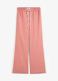 Vid pull on-bukse med kontrastfarget stripe, bonprix