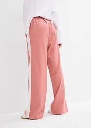 Vid pull on-bukse med kontrastfarget stripe, bonprix