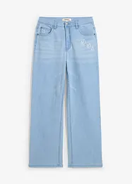 Wide-Leg-jeans Mid Waist, bonprix
