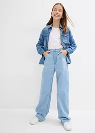 Wide-Leg-jeans Mid Waist, bonprix