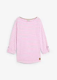 Langermet topp i 100% bomull, bonprix