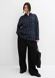 Oversized topp i formstabil økologisk bomull, bonprix