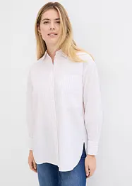 Skjortebluse med stripemønster, bonprix