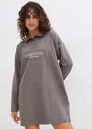 Sweatshirtkjole i ren bomull, bonprix
