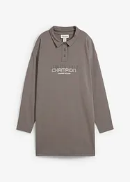 Sweatshirtkjole i ren bomull, bonprix