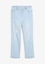 Straight-jeans, Mid Waist, cropped, bonprix