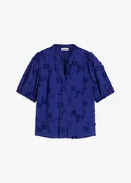 Kortermet bluse i 100% bomull, bonprix