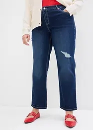 Straight-jeans, Mid Waist, cropped, bonprix