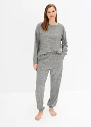 Loungewear-kosedress i myk viskosemiks, bonprix