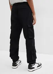Pull on-cargobukse med stretch, Regular Fit, bonprix