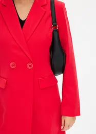 Lang blazer med V-hals, lange ermer, bonprix