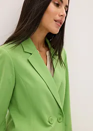 Lang blazer med V-hals, lange ermer, bonprix