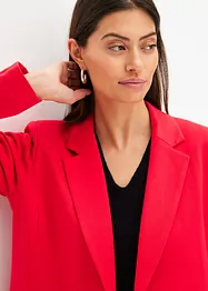 Lang blazer med V-hals, lange ermer, bonprix