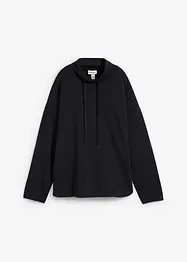 Sweatshirt med viskose, bonprix