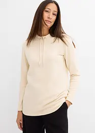 Sweatshirt med snøring, bonprix