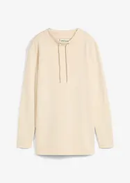 Sweatshirt med snøring, bonprix