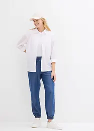 Pull on-bukse i lett lyocell, bonprix