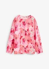 Vid bluse i ren bomull, bonprix