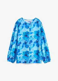 Vid bluse i ren bomull, bonprix