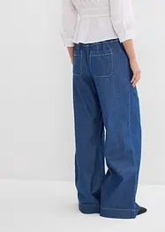 Wide Leg-jeans, Mid Waist, komfortlinning, bonprix