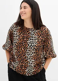 Bluse i lett viskosemiks, bonprix