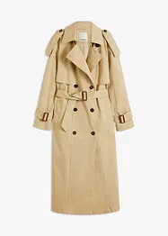 Trenchcoat i oversized modell, bonprix