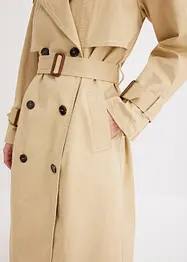 Trenchcoat i oversized modell, bonprix