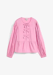 Bluse med sløyfedetaljer, bonprix