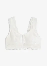 Bralette uten bøyle med behagelig lukning foran, bonprix