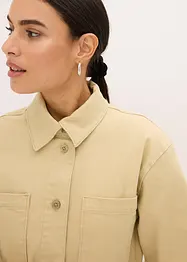 Skjortejakke med korte ermer, bonprix