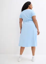 Jerseykjole i omslagsstil, bonprix