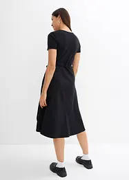 Jerseykjole i omslagsstil, bonprix