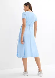 Jerseykjole i omslagsstil, bonprix