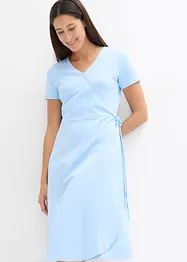 Jerseykjole i omslagsstil, bonprix