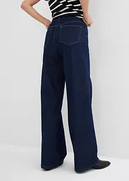 Wide Leg-jeans, High Waist, Low Stretch, bonprix