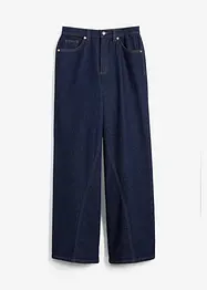 Wide Leg-jeans, High Waist, Low Stretch, bonprix