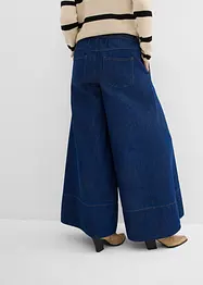 Wide Leg-jeans, Mid Waist, komfortlinning, bonprix